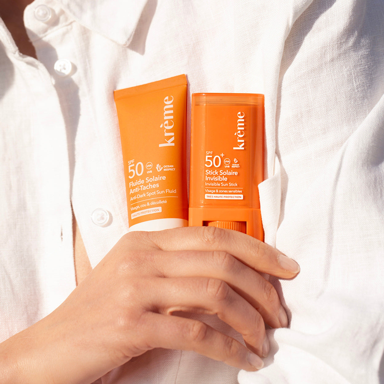 Duo Solaire Invisible Stick + Fluide