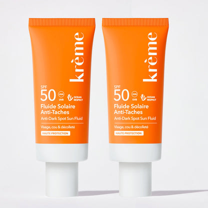 Duo Fluides Solaires Anti Taches SPF 50