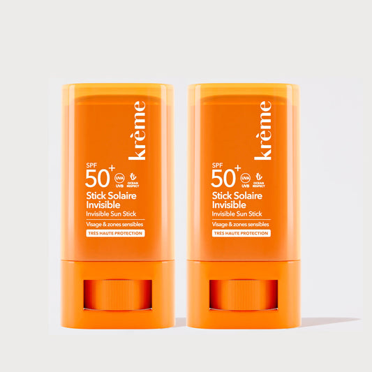 Duo Sticks Solaires Invisibles SPF 50+