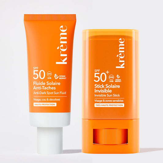 Duo Solaire Invisible Stick + Fluide